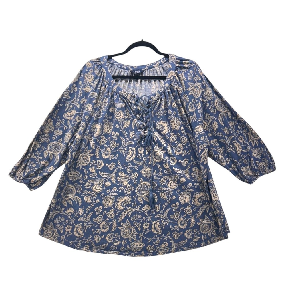 Chaps Peasant Top 2X‎